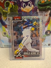 2026 Topps Series 1 Ronald Acuna jr Celebration Confetti #50 Atlanta Braves