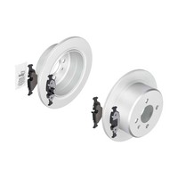 f.becker Bremsscheiben Ø258MM + BremsbelÄGe Hinten FÜR BMW 3 BMW