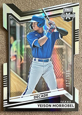 2022 Panini Elite Extra Edition - Yeison Morrobel #170 Decade Die-Cut /999 (RC)