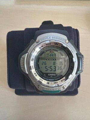 Casio Pro Trek PRT-41 Triple Sensor Höhenmesser Kompass Vintage Japan Herren