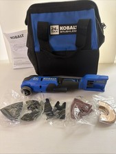 Kobalt 24V Brushless Oscillating Muti-tool Cordless KMT-224B-03 Tool Blades Bag