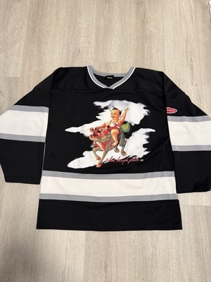 Vintage 1994 Stone Temple Pilots Baby Dragon Hockey Jersey XL Backstage Pass