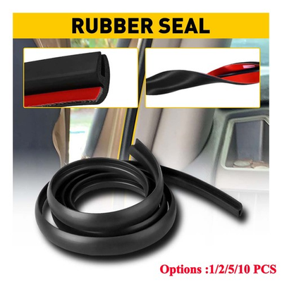 #ad 10ft Weather Seal Rubber Strip Car Windshield Trim Edge Molding Protector Guard $56.04