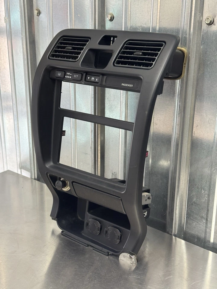 Toyota 4Runner 1999-2002 OEM radio bisel negro Foto 3 de 4