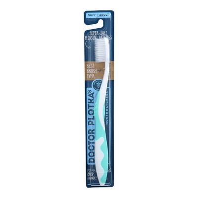 Doctor Plotka's Mouthwatchers Toothbrush Soft Flossing Bristles (case of 6)