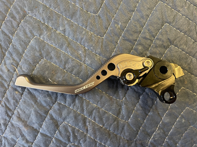 #ad #ad Bike Tek Adjustable CNC Titanium Clutch Short Sports Lever C21S GBP 20.00