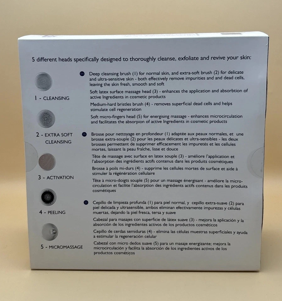 Silk'n DermaBeaute 面部皮肤清洁和净化系统 全新带盒 — 第 3/4 张图片