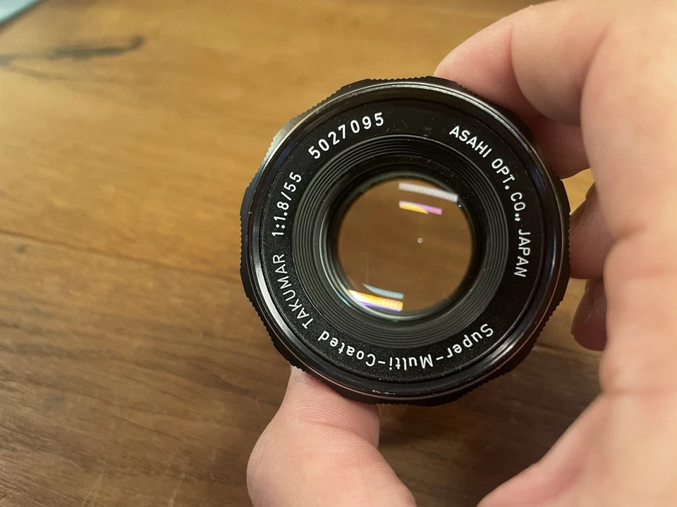 *2 Lens Set : Near Mint ++* Pentax SMC Takumar 55mm F/1.8 & 200mm F/4 From Japan - Image 2 of 4