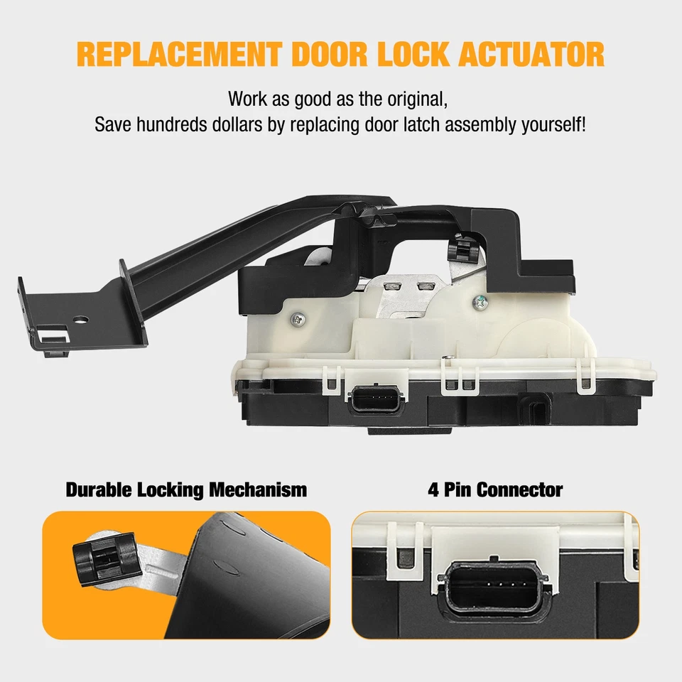 2 привода дверного замка для передних сторон внедорожника Ford Escape Mercury Mariner 2008-2011 - Изображение 2 из 4