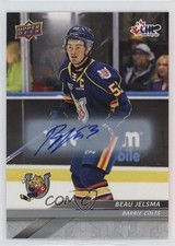 2024-25 Upper Deck CHL Auto Beau Jelsma #10 Auto 1ik9