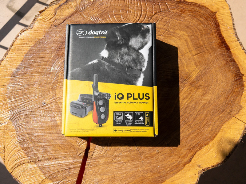 DOGTRA iQ Plus Rechargeable Waterproof 400-Yard Remote Dog Training Collar