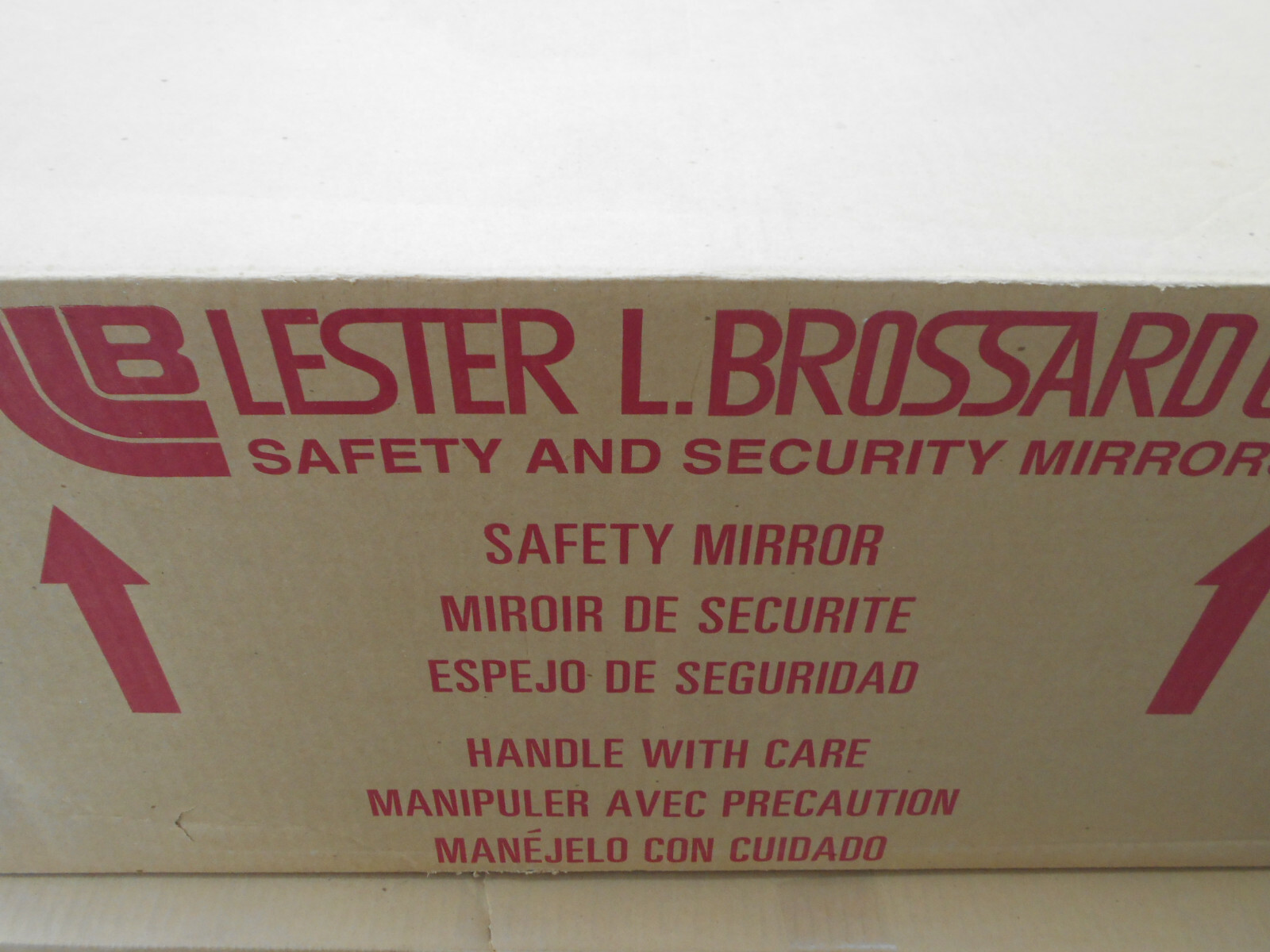 LESTER L. BROSSARD CO. AV24DI DOME SAFETY MIRROR 2" X 2" X 22" DIA. eBay