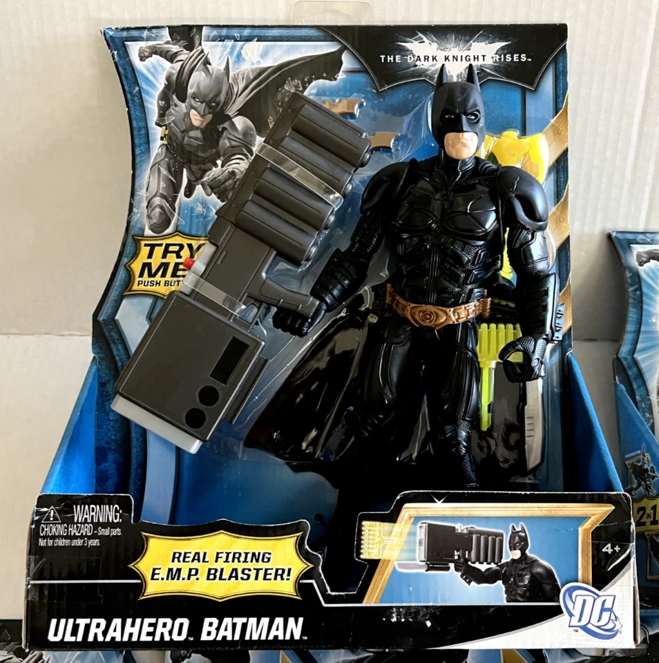 BATMAN The Dark Knight Rises Lote ULTRAHÉROE 10" JET CRUISER QUICKTEK 5 FIGURAS NUEVO Foto 2 de 4