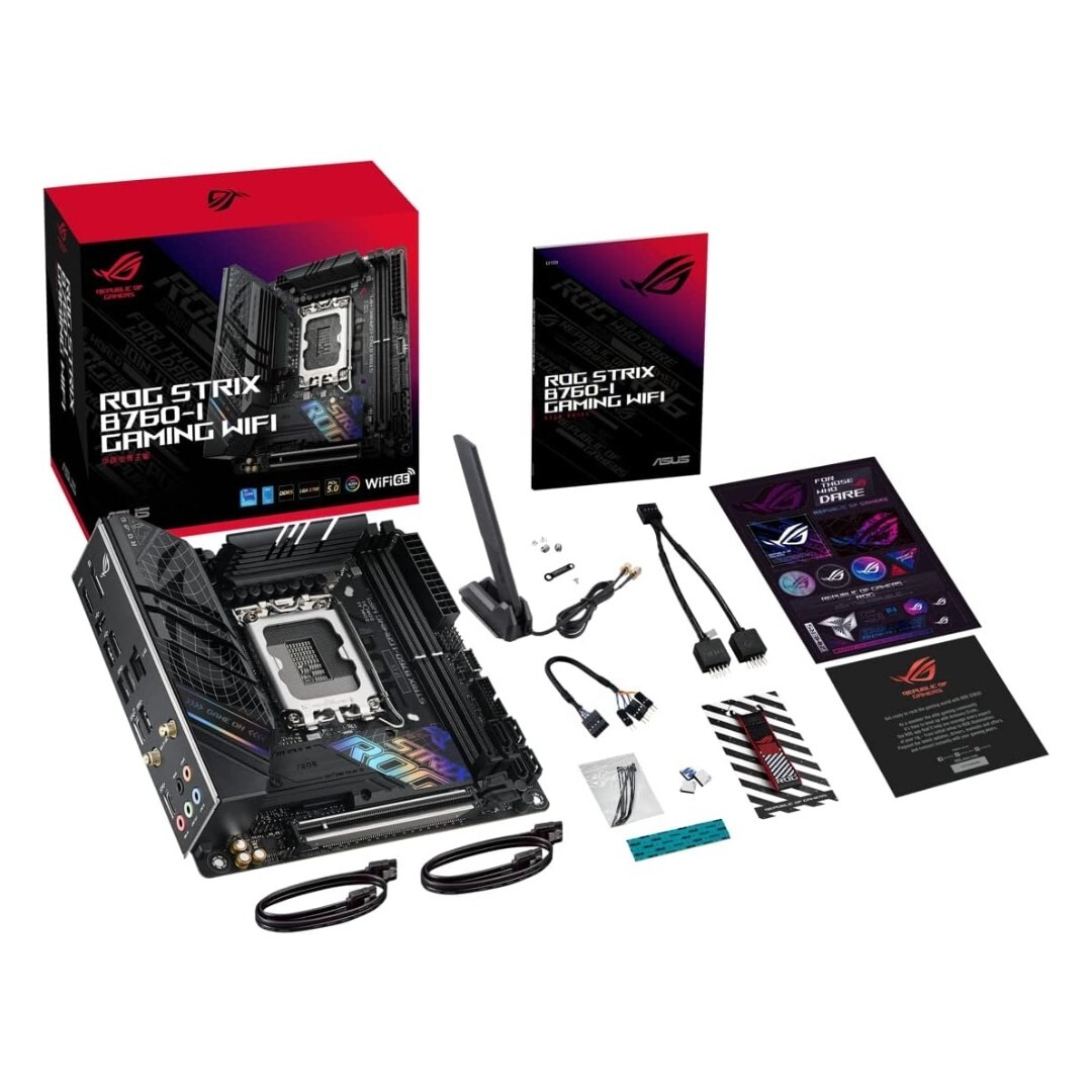 ASUS ROG STRIX B760-I GAMING WIFI LGA 1700 Intel Motherboard