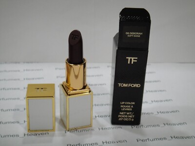 Tom Ford Lip Color Rouge # 06 DEBORAH  Soft Shine 0.07Oz/2g New With Box