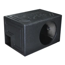 QPower QBOMB Single 12″ Side Ported Turbo-Ported Vented Subwoofer Enclosure Box