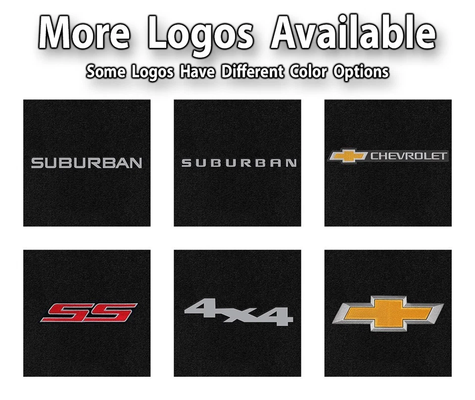 Chevrolet Suburban - Juego de alfombrillas Ultimats de 2 piezas - Elige color y logotipo Foto 4 de 4