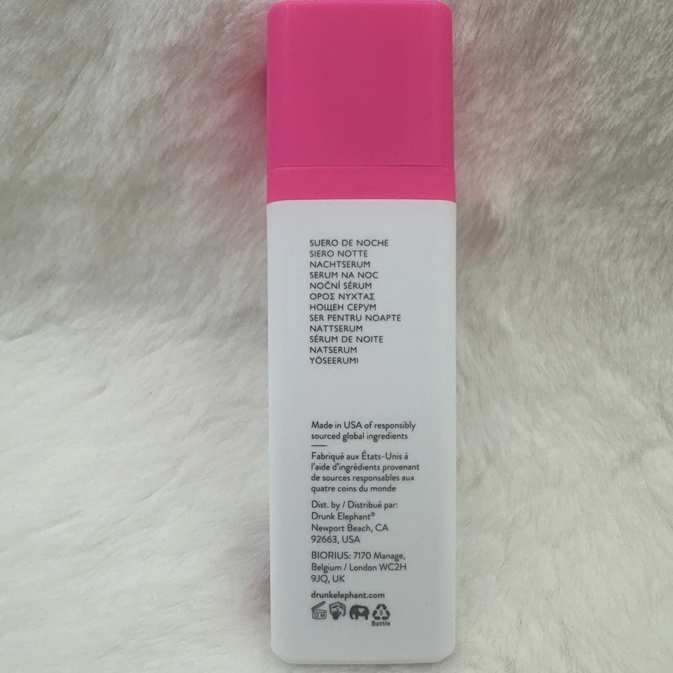 ПЬЯНЫЙ СЛОН T.L.C. FRAMEBOOS ГЛИКОЛЕВАЯ НОЧНАЯ СЫВОРОТКА - ПОЛНЫЙ РАЗМЕР 1 жидкая унция новая без коробки! - Изображение 4 из 4