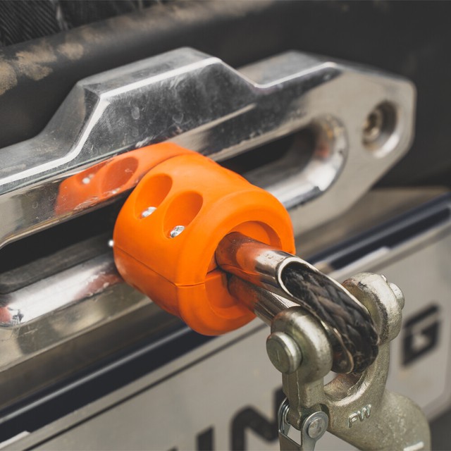 2PC ATV UTV Winch Hook Stopper Cable Fairlead Line Saver Guard for Jeep Polaris eBay