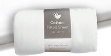 Guava Lotus Travel Crib Sheet 100 Cotton Fitted Sheet with Manufacturer-Ap...