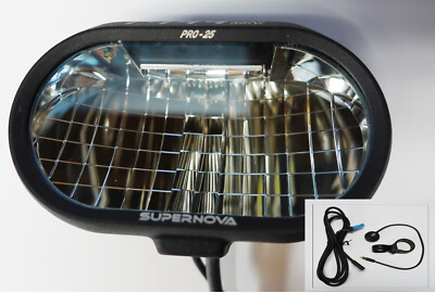 SET Neu Supernova EBike Scheinwerfer M99 Mini PRO25 Abblendlicht Fernlicht Bosch