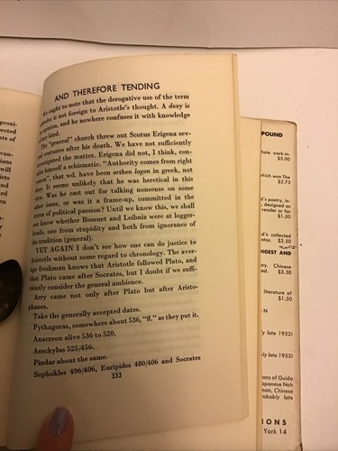 Guide to Kulchur by Ezra Pound 1952 New Directions. HC/DJ. - Foto 10 di 22