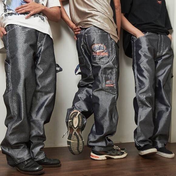 パンツ EMINEM Shady Baggy Pants Vintage Deadstock Slim Shady Eminem 90s Baggy Wide Leg