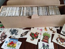 300 Stickers and Tattoos Mix flat vend sticker and tattoo bulk vending machine