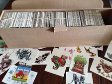 300 Stickers and Tattoos Mix flat vend sticker and tattoo bulk vending machine