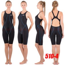 NWT HXBY 510-4 COMPETITION TRAINING RACING KNEESKIN SWIMWEAR XS US GIRLS 6-8 NEW