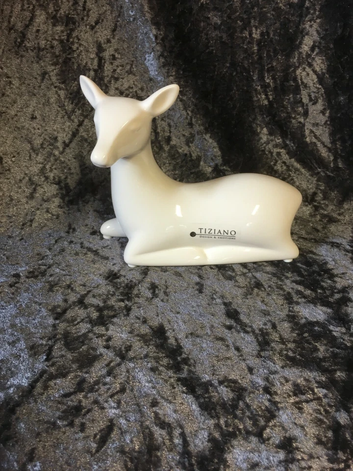Tiziano Design Keramik Rehe Reh Designobjekt verschiedene Größen - Bild 2 von 2