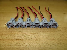 (6x) Denso Fuel Injector Connector Quick Disconnect Pigtails