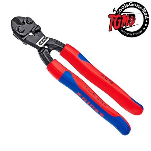 Knipex 200mm 8" Cobolt Compact Bolt Cutters Comfort Grip