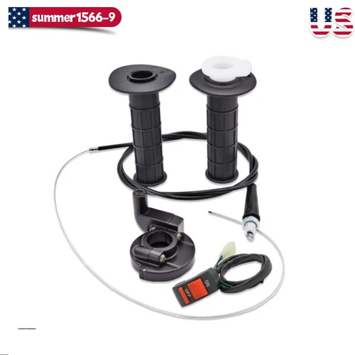 TWIST THROTTLE GRIP CABLE KILL SWITCH FOR COLEMAN CC100X CT200U-EX EXR MINI BIKE