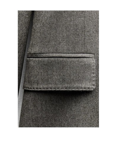 Zara double breasted wool suit blazer and Pant taupe gray - Picture 9 of 13