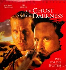 The Ghost and The Darkness  Widescreen  LaserDisc Michael Douglas Val Kilmer
