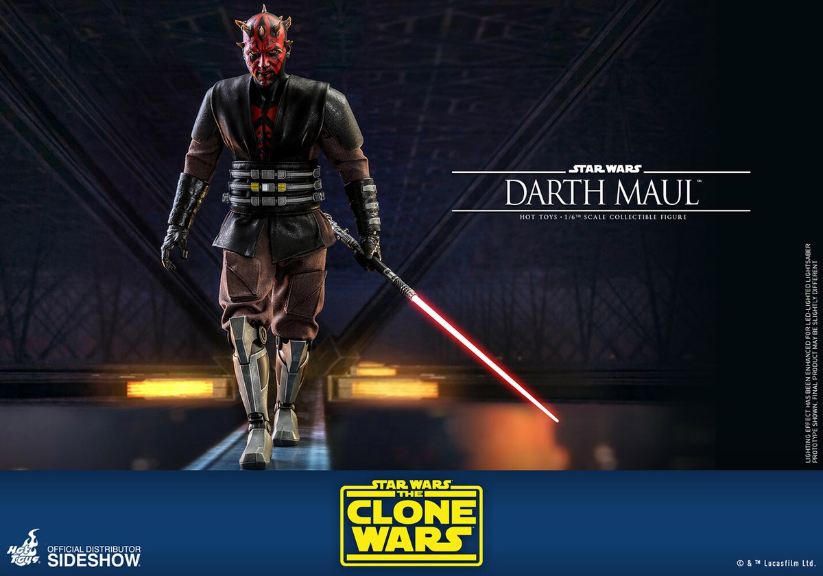 Hot Toys Star Wars Darth Maul 1:6 Scale Figure The Clone Hot Toys Star Wars Darth Maul 1:6 Scale Figure The Clone