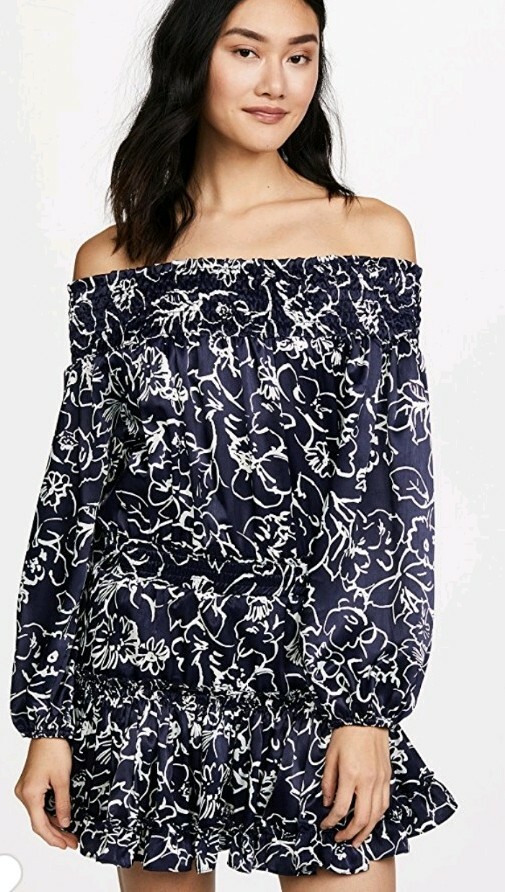 misa los angeles off the shoulder dress MISA Los Angeles Off the Shoulder