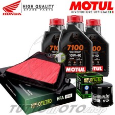 Tagliando HONDA CBR 600 RR 2005 2006 / CBR600 Kit Olio Motul 7100 10W40 Filtri