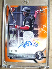 2022 Elijah Tatis 1st Bowman Paper Orange Rookie Autograph RC /25 MINT 🔥🔥🔥