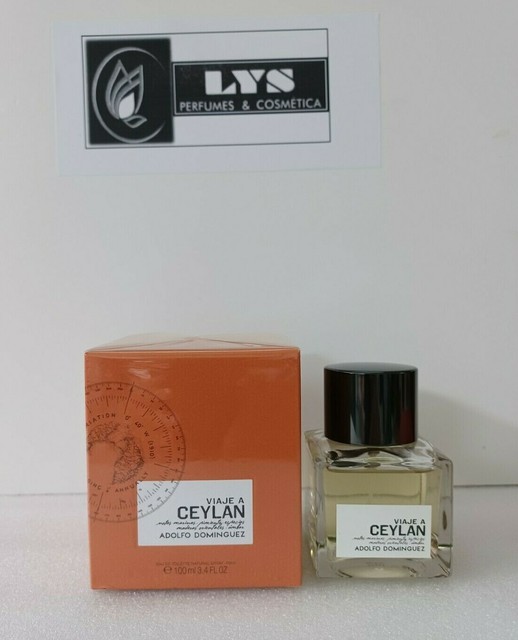 Adolfo Domínguez Viaje a Ceylan para Hombre 100ml Eau de Toilette Spray |  Compra online en eBay