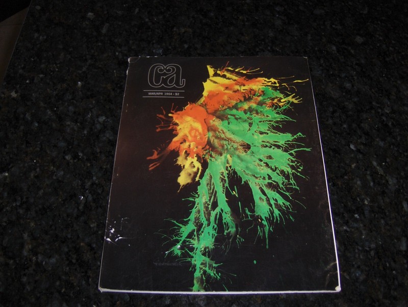 Communication Arts Magazine Vintage Mar/Apr 1964 Vol 6 NO 2, with art & inserts 