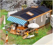 FALLER 130657 Campinghaus mobiles Wohnhaus mit Veranda 110x54x39mm  NEU OVP°