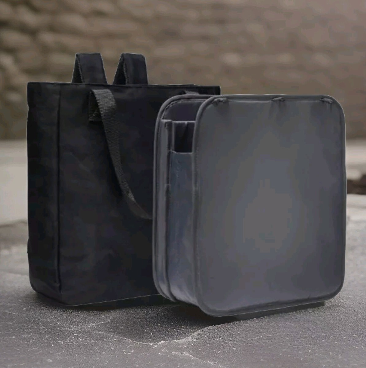 LO & SONS Edgemont Navy Blk Camo 600D Recycled Poly  display picture 3