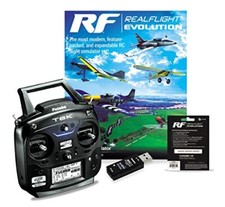 Futaba Electronics Industrial Real Flight Evolution 6k-V3S  WSC-1 Set 036811NEW