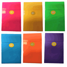 Eclipse Bright Vibrant Push Open Top Cigarette Cases, King size and 100s 2pcs 