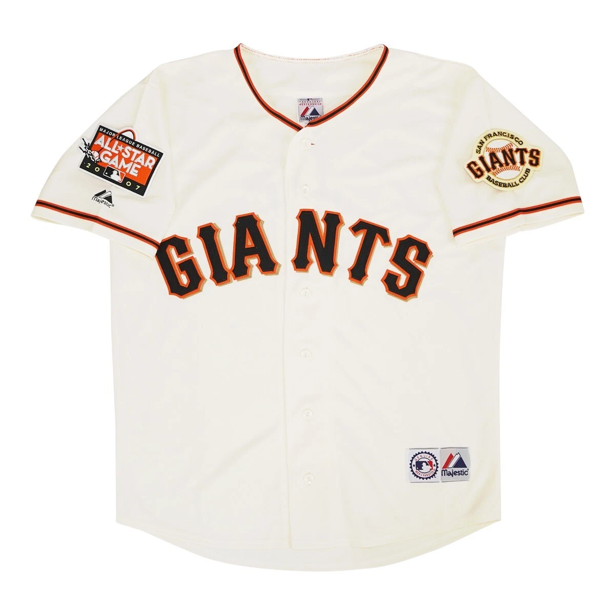 Men's San Francisco Giants Jersey #25 Barry Bonds Jersey Cream