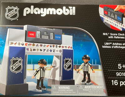 Playmobil NHL Score Clock With Referees
