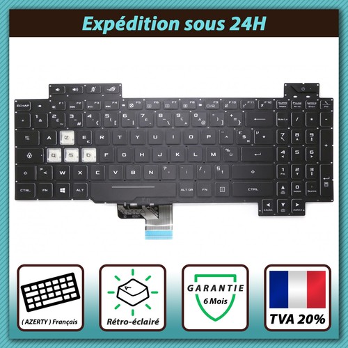 Clavier Français Original Pour Asus ROG Strix Hero II G515G