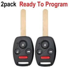 2 For 2008 2009 2010 2011 2012 Honda Accord Sedan Car Remote Key Fob KR55WK49308